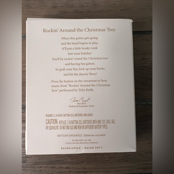 Hallmark Keepsake NEW 2011 Ornament “Rockin’ Around The Christmas Tree” Magic - Picture 7 of 7